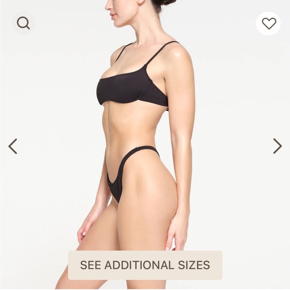 Skims micro scoop bikini top - Picture 3 of 7